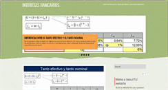 Desktop Screenshot of interesesbancarios.org